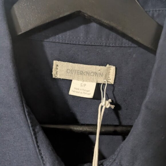 Outerknown | S.E.A. Suit, Short Sleeve Jumpsuit in Navy Blue - Picture 6 of 12